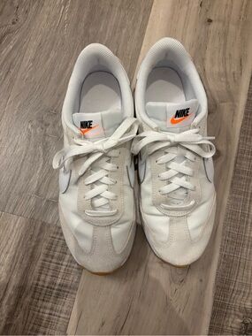 Nike White Low-Top Sneakers